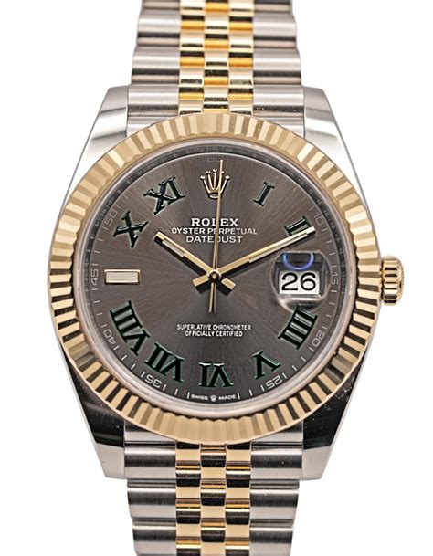 two tone wimbledon rolex|rolex datejust wimbledon 2022 41mm.